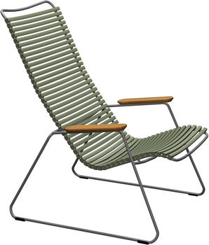 Houe Click Lounge Stuhl 62x73x122 cm (10811) olivgr&uuml;n
