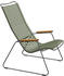 Houe Click Lounge Stuhl 62x73x122 cm (10811) olivgrün