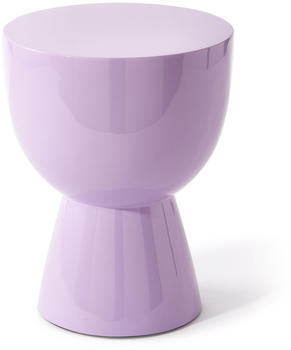 Pols Potten Tip Tap Hocker, H 46 cm flieder