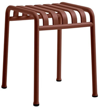 HAY Palissade Hocker rot Metall 37x45x42 cm iron red (AA612-B485)