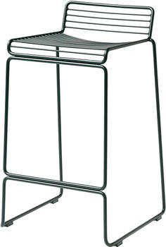 HAY Hee Bar Stool grau Metall asphaltgrau (AA599-A222) (214) Sitzhöhe 65 cm