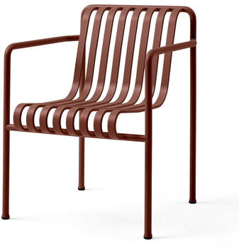 HAY Palissade Dining Arm Chair rot Metall 63x80x66 cm iron red (AA608-B485) (007)