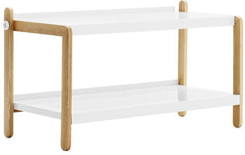 Normann Copenhagen Sko Schuhregal - weiß, Holz,Metall - 76x42x34 cm (802)