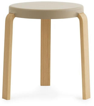 Normann Copenhagen Tap Hocker Holz,Kunststoff - 35x43x35 cm - Walnut/ grey (008)