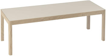 Muuto Workshop Couchtisch rechteckig Linoleum warm grey (26060)