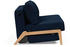 Innovation Cubed Eiche 160cm granit dunkelblau