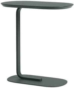 Muuto Relate Side Table, H 60,5 cm dunkelgrün