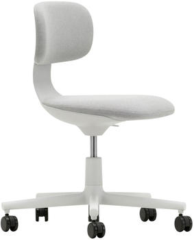 Vitra Rookie Bürostuhl, soft grey / Plano cremeweiß / sierragrau (Hartbodenrollen)