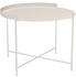 beige: Houe EDGE Tabletttisch Ø62x46 cm