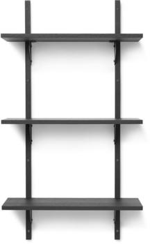 ferm LIVING Wandregal S/L 54 cm Eiche schwarz