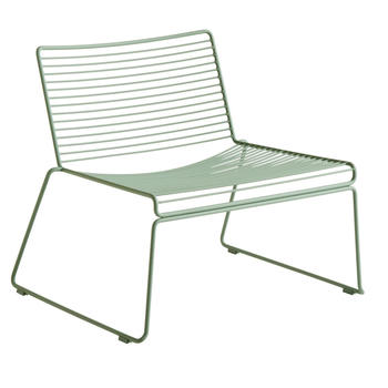 HAY Hee Lounge Stuhl herbstgrün/pulverbeschichtet 72x67x67cm (AA601-A223)