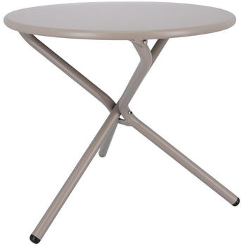 Jan Kurtz Fiam Tris Beistelltisch beige rund 53x49x53 cm taupe (442101) (404)