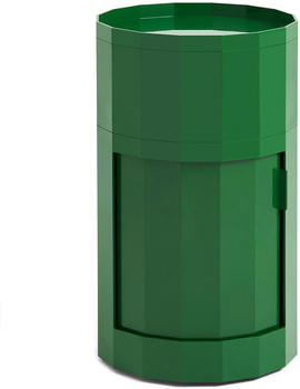 HAY Facet Cabinet High Ø38x66 cm Spinatgrün