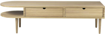 FDB Møbler F24 Radius Bank M 145x40x45 cm Eiche nature