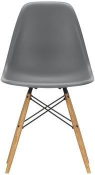 Vitra Eames Plastic Side Chair DSW RE Esche honigfarben Filzgleiter granitgrau schwarz