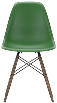 Vitra Eames Plastic Side Chair DSW RE Ahorn dunkel smaragd schwarz