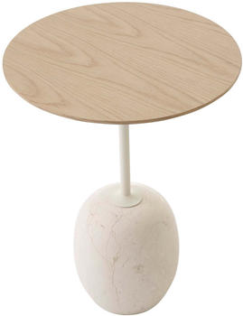 &Tradition Lato LN8 Beistelltisch Platte Eiche rund 50x40cm