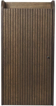 ferm LIVING Sill Wandschrank eiche dunkel/gebeizt zwei Einlegeböden dunkel 42,5x85x19 cm