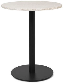 ferm LIVING Mineral Cafétisch Weiß, Marmor bianco curia 60x72x60 cm