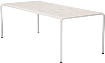 Houe AVANTI Esstisch 222x98 cm - weiß, rechteckig Metall - muted white (308)