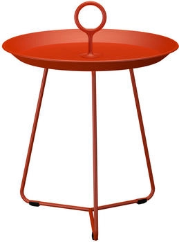 Houe EYELET Tisch Ø45 - rot, rund Metall 45x46x45 cm - cayenne (914)