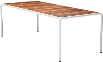 Houe AVANTI Esstisch 222x98 cm - braun, rechteckig Holz/Metall thermoesche (304)