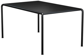 Houe AVANTI Esstisch 153x98 cm - schwarz, rechteckig Metall (206)