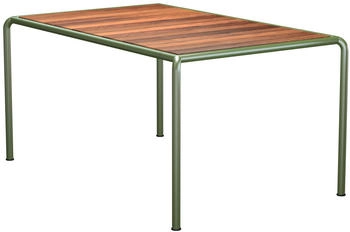 Houe AVANTI Esstisch 153x98 cm - braun, rechteckig Holz/Metall thermoesche (205)