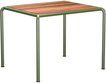 Houe AVANTI Esstisch 83x98 cm - braun, rechteckig Holz/Metall thermoesche (805)