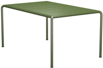 Houe AVANTI Esstisch 153x98 cm - grün, rechteckig Metall - olivgrün (207)