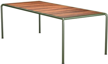 Houe AVANTI Esstisch 222x98 cm - braun, rechteckig Holz/Metall thermoesche (305)