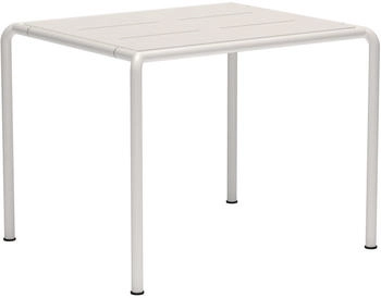 Houe AVANTI Esstisch 83x98 cm - weiß, rechteckig Metall - muted white (808)