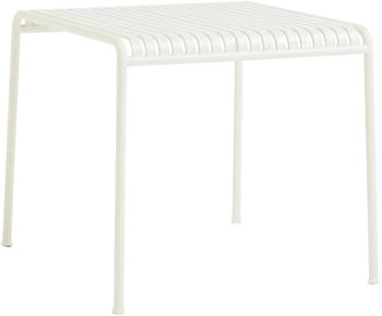 HAY Palissade Tisch - weiß, rechteckig Metall - cremeweiß (916) 82,5x90 cm