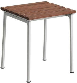 HAY Traverse Hocker - braun Holz/Metall 40x46x37 cm Esche geölt (802)