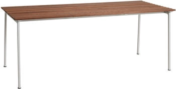 HAY Traverse Tisch - braun, Holz,Metall Esche geölt (903) 190x83 cm