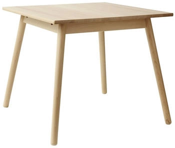 FDB Møbler C35A Esstisch - beige, rechteckig Holz - 82x72x82 cm - Eiche natur - natur (705) C35A (82x82 cm)