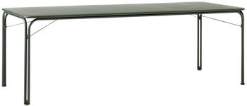 &Tradition Thorvald Outdoor Esstisch SC99 - grün, rechteckig Metall - 220x74x90 cm - bronze green (802)