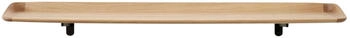 &Tradition Guilt Wandregal HM15 - braun, rechteckig Holz/Metall lackierte Eiche - oak (305) B 120 cm