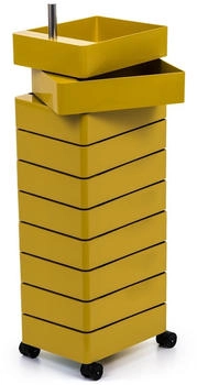 Magis 360° Container 10 Fächer, gelb