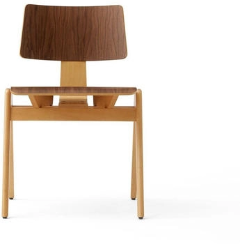 &Tradition Daystak RD1 Seitenstuhl Beech-Walnut
