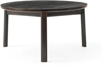 Audo Copenhagen Passage Beistelltisch Ø70 cm Eiche dunkel lackiert