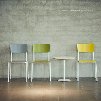 Jan Kurtz Stuhl ZERO weiß Sitz Laminat 446 schilf 43x82x51 cm