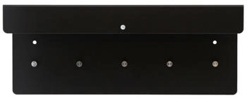 Jan Kurtz HANNI Wandgarderobe - schwarz RAL 9005 - 20x50x15 cm