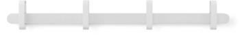 Normann Copenhagen Hoop Wandgarderobe - White - 10,5 x 81,5 x 5,3 cm
