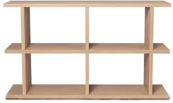ferm LIVING Kona Bücherregal 2 x 2, 72 x 122,5 cm Eiche natur
