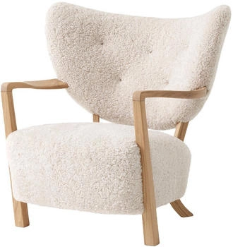 &Tradition Wulff Lounge Chair ATD2 Fauteuil Eiche geölt-Moonlight 85x85x84 cm