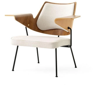 &Tradition RFH RD8 Lounge-Stuhl Walnut-Beech-Offwhite