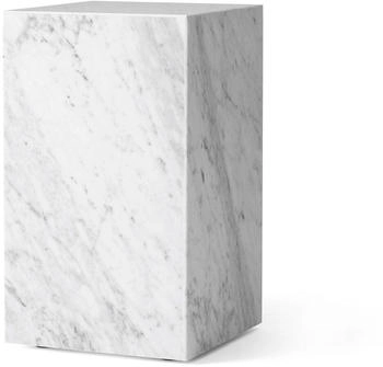 Audo Copenhagen Plinth tall Beistelltisch 30x30x51 cm White