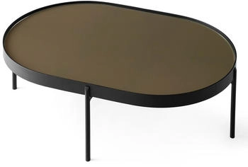 Audo Copenhagen NoNo Beistelltisch L 59,5x96,5cm Schwarz-braun