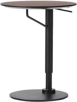 Audo Copenhagen Branch Beistelltisch Ø45 cm Dark stained oak